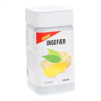 Vitalia - vitalia ingefær 120 stk