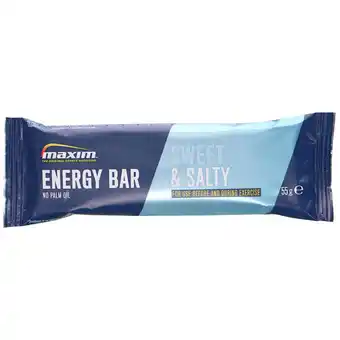 Motatos Maxim - 2 x maxim energy bar sweet & salty tilbud