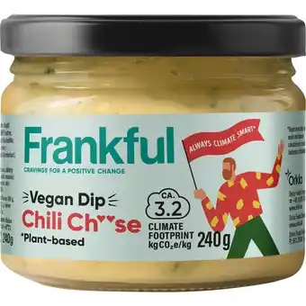 Frankful - vegan chilli cheese dip