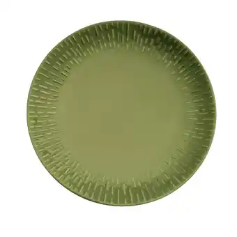 Kop & Kande Aida confetti middagstallerken olive 27,5 cm tilbud