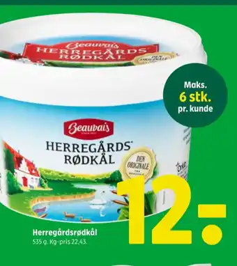 Coop 365 Beauvais rødkål-syltet tilbud