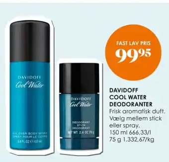 Matas Davidoff deospray tilbud