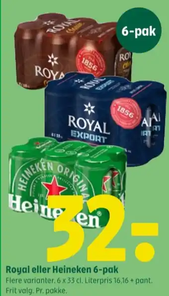 Coop 365 Heineken øl tilbud