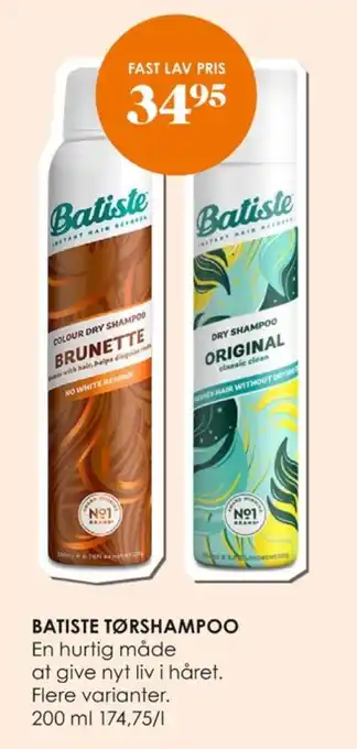 Batiste tørshampoo