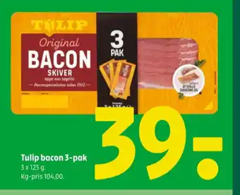 Coop 365 Tulip baconskiver tilbud