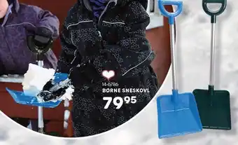Børne sneskovl