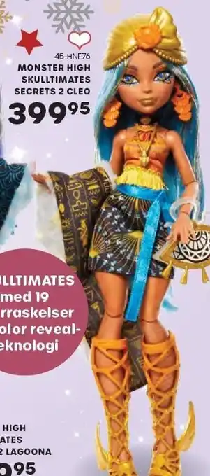 Monster high skulltimates secrets 2 cleo