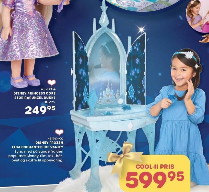 Disney frozen elsa enchanted ice vanity tilbud hos KiDS
