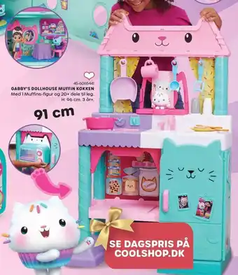 KiDS Coolshop Gabby's dollhouse muffin køkken tilbud