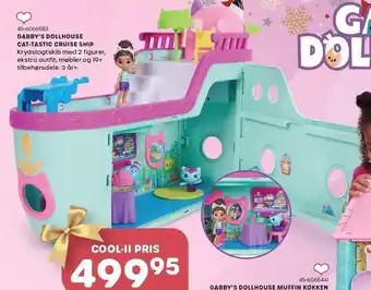 Gabby's dollhouse cat-tastic cruise ship