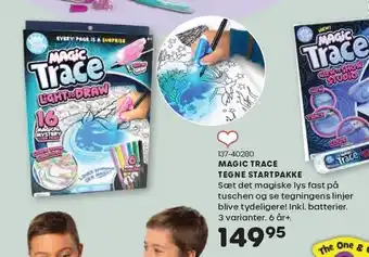 KiDS Coolshop Magic trace tegne startpakke tilbud