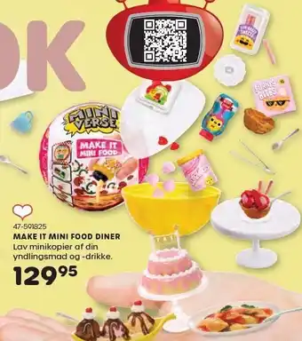 Make it mini food diner