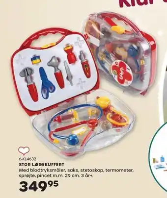 KiDS Coolshop Stor lægekuffert tilbud