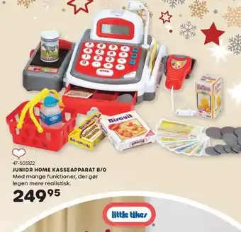 KiDS Coolshop Junior home kasseapparat b/o tilbud