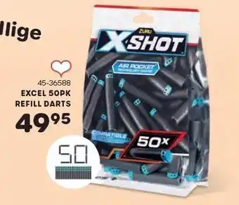 Excel 50pk refill darts
