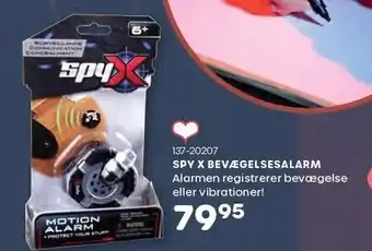 Spy x bevægelsesalarm