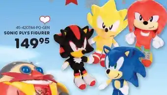 Sonic plys figurer