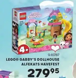 KiDS Coolshop Lego gabby's dollhouse alfekats havefest tilbud