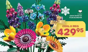 Lego buket af vilde blomster