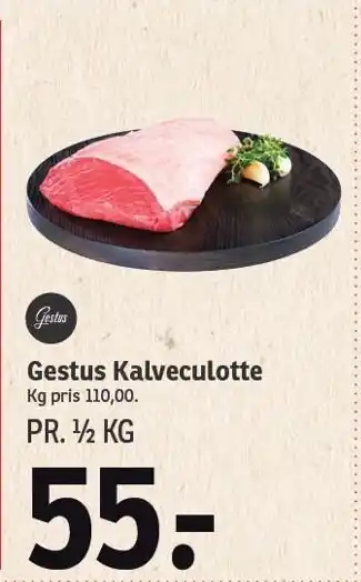 Gestus kalveculotte