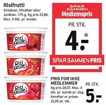 SPAR Risifrutti tilbud