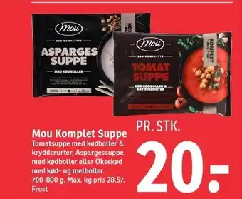 Mou komplet suppe