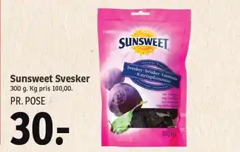Sunsweet svesker