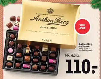 SPAR Anthon berg guldæske tilbud
