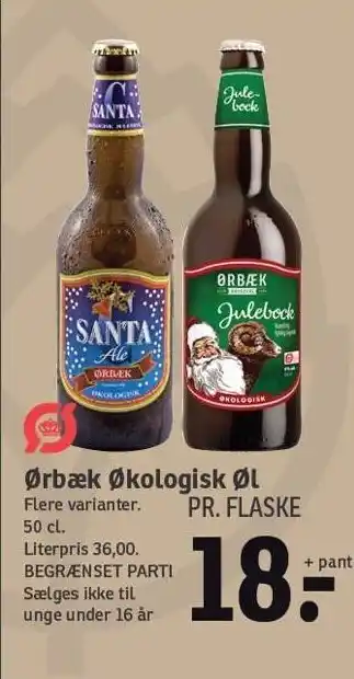 Ørbæk økologisk øl