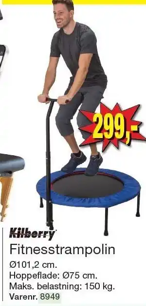 Harald Nyborg Fitnesstrampolin tilbud