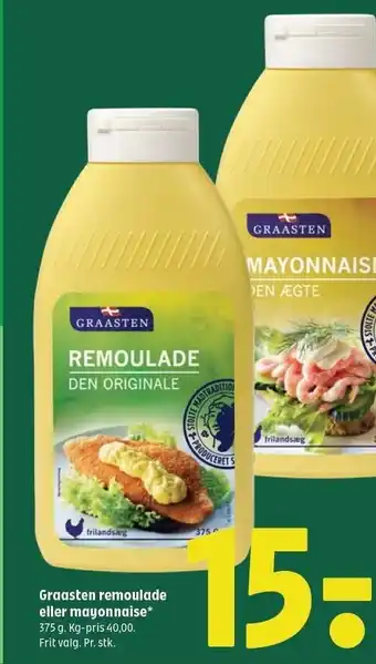 Coop 365 Graasten remoulade el. mayonaise tilbud
