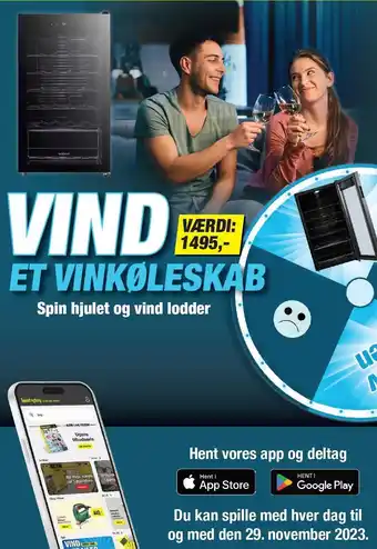 Harald Nyborg Vind et vinkøleskab tilbud