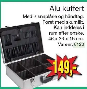 Harald Nyborg Alu kuffert tilbud