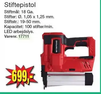 Harald Nyborg Stiftepistol tilbud