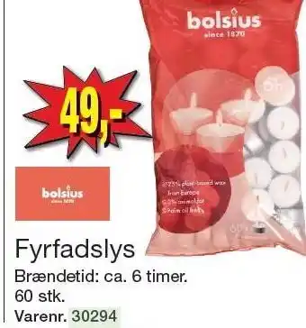 Harald Nyborg Fyrfadslys tilbud