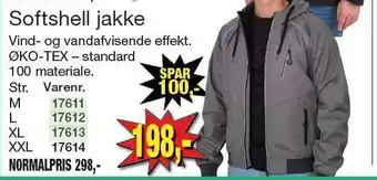 Harald Nyborg Softshell jakke tilbud