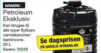 Harald Nyborg Petroleum eksklusiv tilbud