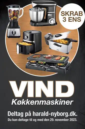 Harald Nyborg Vind køkkenmaskiner tilbud