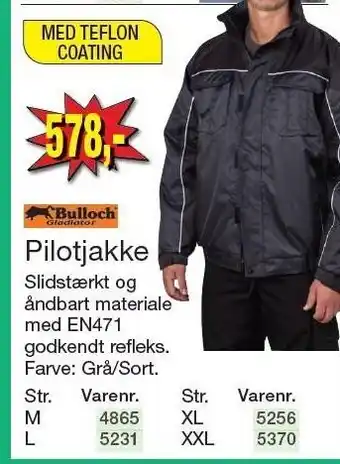 Harald Nyborg Pilotjakke tilbud