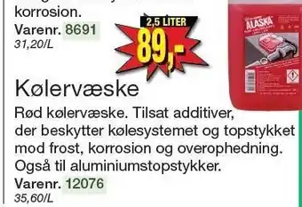 Harald Nyborg Kølervæske tilbud