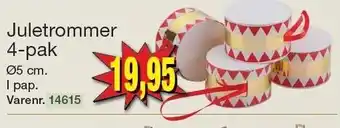 Harald Nyborg Juletrommer 4-pak tilbud