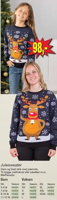 Harald Nyborg Julesweater barn eller voksen tilbud