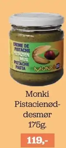 Monki pistacienøddesmør