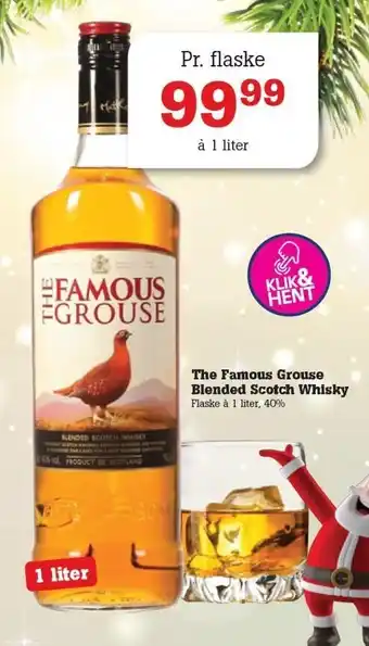 Poetzsch Padborg The famous grouse blended scotch whisky tilbud