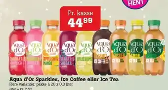 Poetzsch Padborg Aqua d'or sparkles, ice coffee eller ice tea tilbud