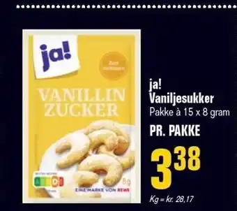 Poetzsch Padborg Ja! vaniljesukker tilbud