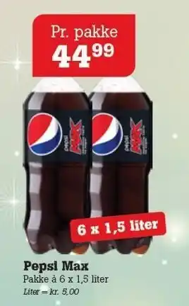 Poetzsch Padborg Pepsi max tilbud