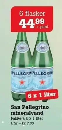 Poetzsch Padborg San pellegrino mineralvand tilbud
