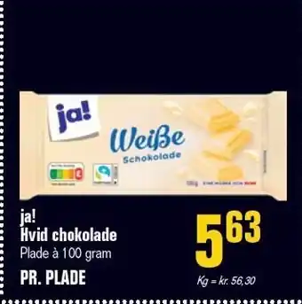 Poetzsch Padborg Ja! hvid chokolade tilbud