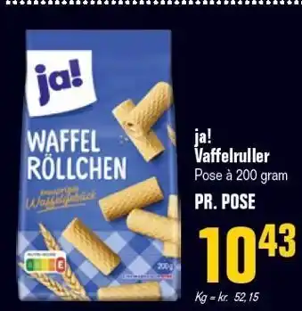 Poetzsch Padborg Ja! vaffelruller tilbud